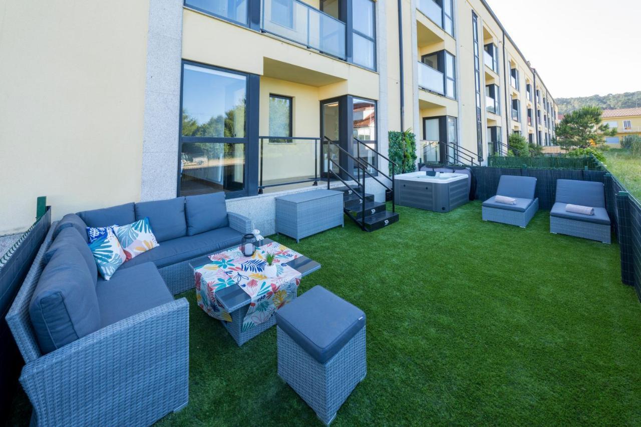 Апартаменти Garden Fisterra - Jacuzzi, Jardin Privado Y Vista Mar Екстер'єр фото