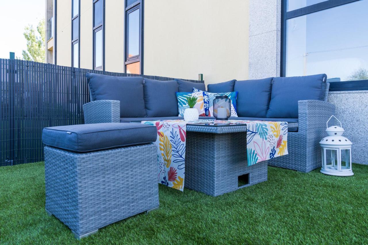 Апартаменти Garden Fisterra - Jacuzzi, Jardin Privado Y Vista Mar Екстер'єр фото