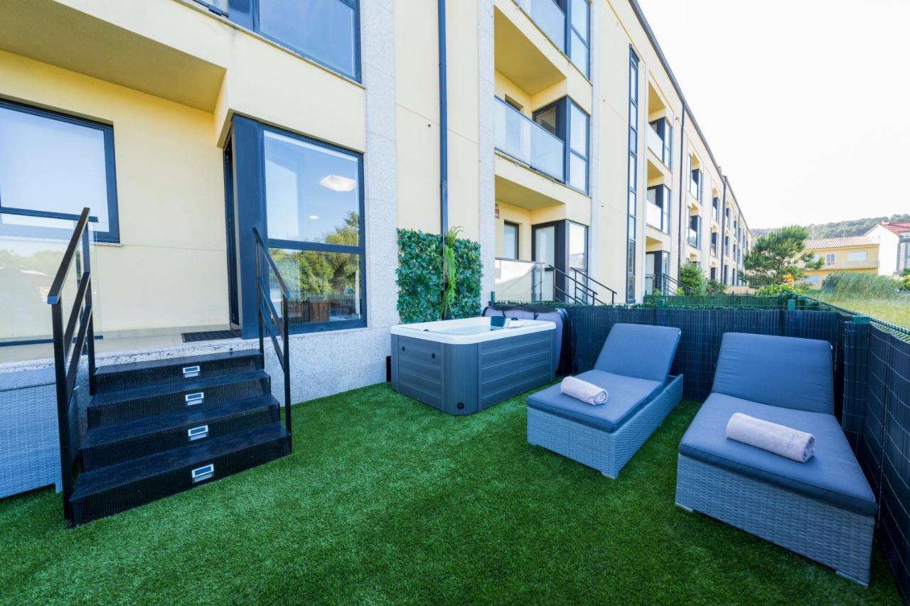 Апартаменти Garden Fisterra - Jacuzzi, Jardin Privado Y Vista Mar Екстер'єр фото