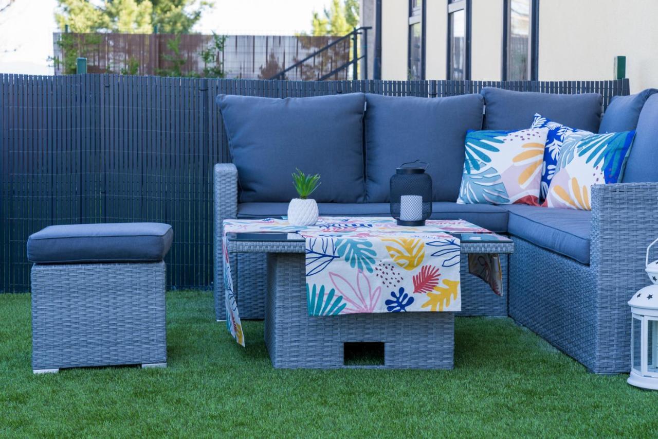 Апартаменти Garden Fisterra - Jacuzzi, Jardin Privado Y Vista Mar Екстер'єр фото