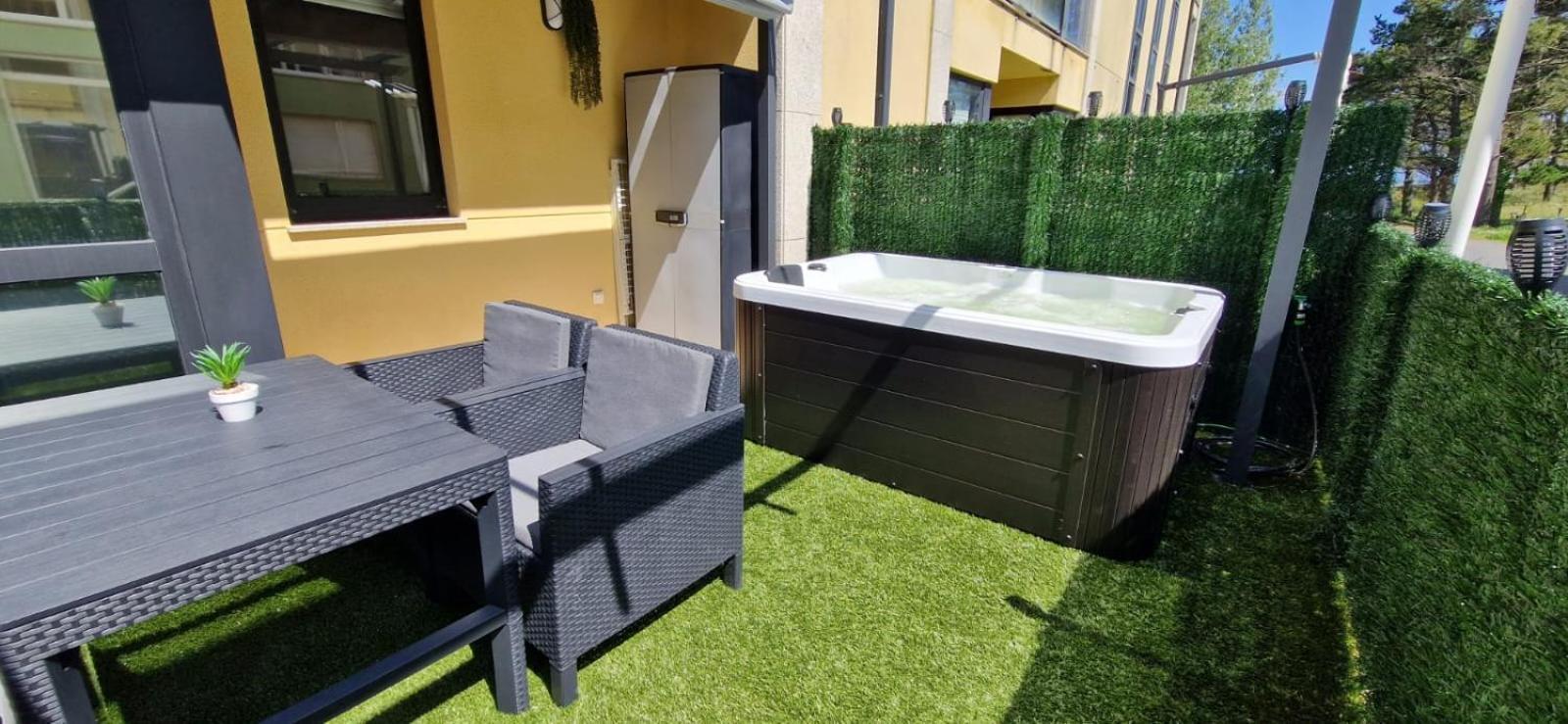 Апартаменти Garden Fisterra - Jacuzzi, Jardin Privado Y Vista Mar Екстер'єр фото